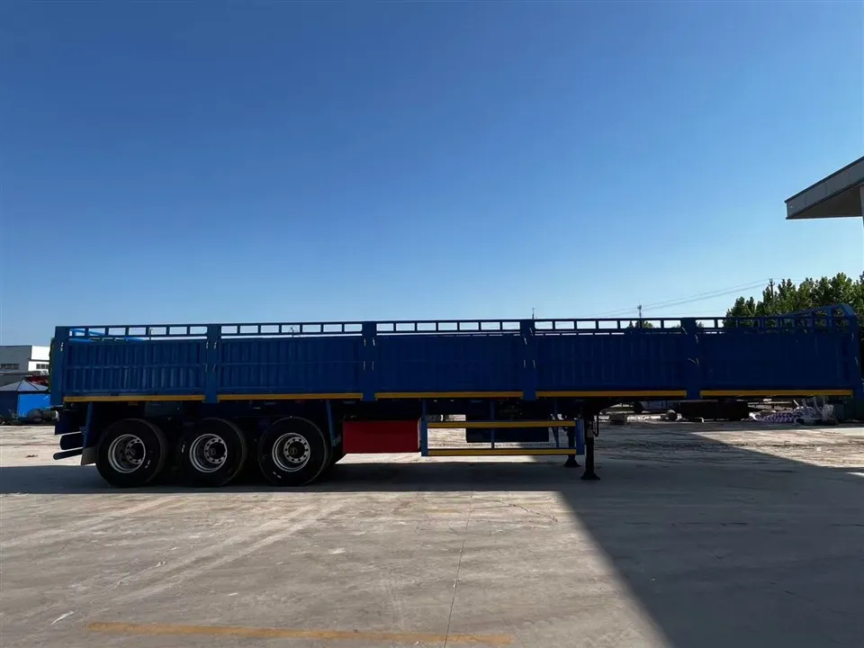 3 Axles Sidewall Semi-Trailer high quality