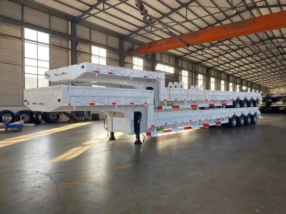 6 Axle Low Bed Semi Trailer 120 Ton high quality 6 Axle Low Bed Semi Trailer 120 Ton high quality