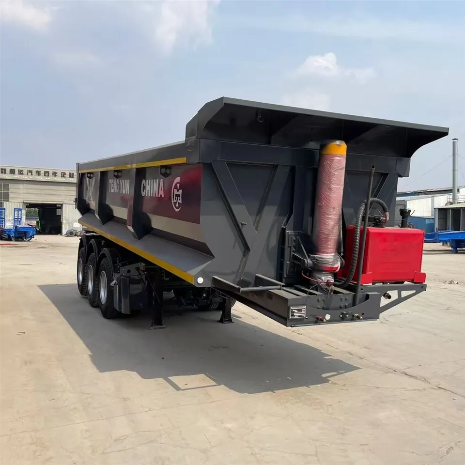 Fertilizer Rear Tipper Trailer factory
