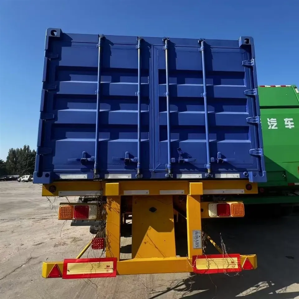 New 40ft 53ft 3axle Dry Van Trailers Box Trailer factory