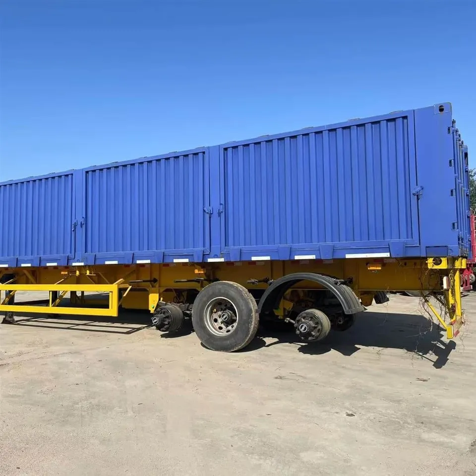 New 40ft 53ft 3axle Dry Van Trailers Box Trailer best