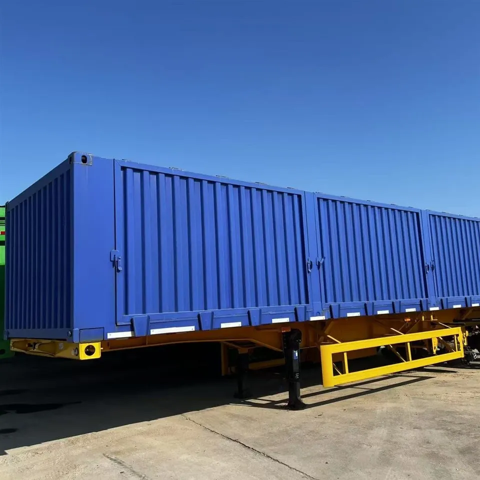 New 40ft 53ft 3axle Dry Van Trailers Box Trailer