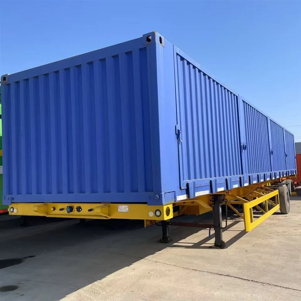 New 40ft 53ft 3axle Dry Van Trailers Box Trailer price