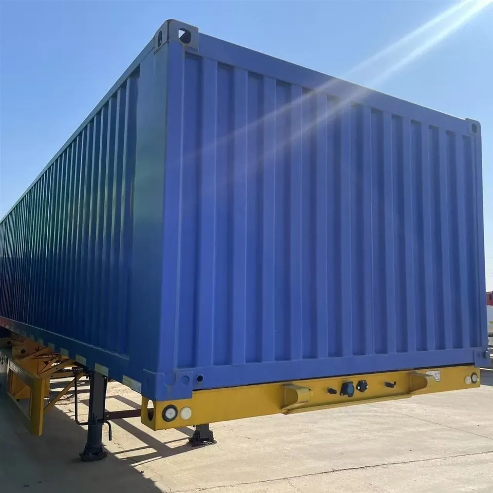 New 40ft 53ft 3axle Dry Van Trailers Box Trailer best