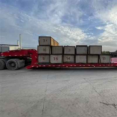 3-Axle 40Ft Gooseneck Lowboy Flatbed Semi-Trailer