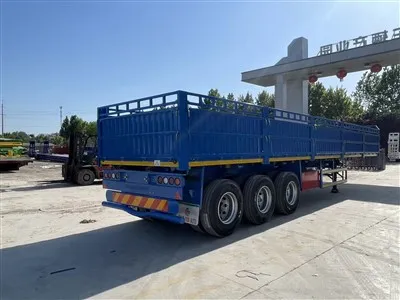 3 Axles Sidewall Semi-Trailer